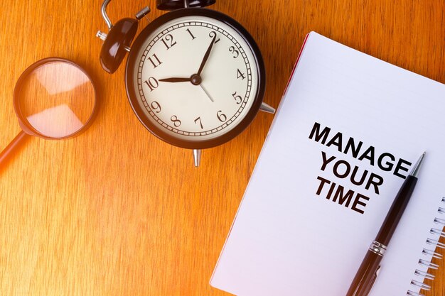 Student managing time